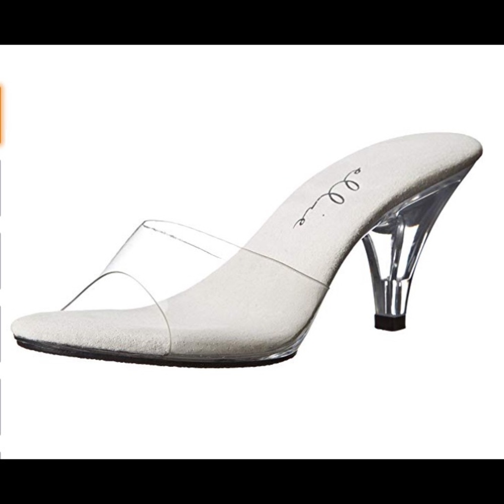 Clear Cinderella Heels